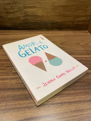Livro Amor e Gelato