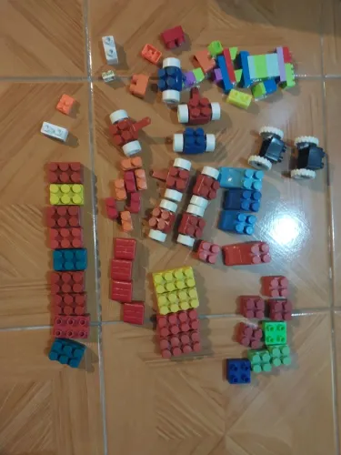 Blocos de Montar - 80 Peças 