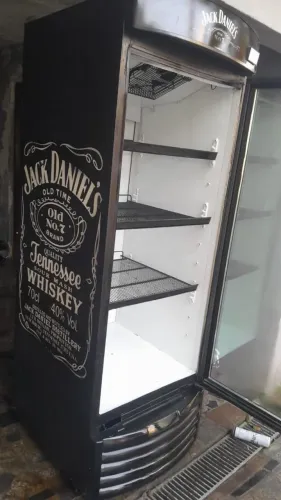 Expositor Vertical Jack Daniel's 110V ? Motor Novo + Garantia