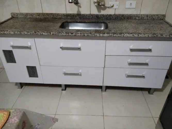 Pia de granito 2 mts