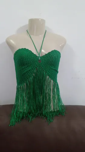 Roupas em crochê 