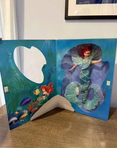BONECA BARBIE ARIEL AQUA FANTASY ITEM RARO NOVA LACRADA