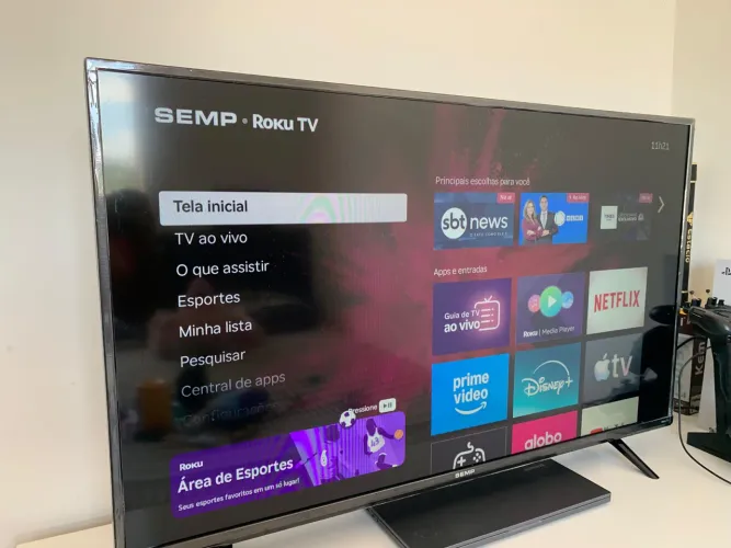 Smart TV 43? SEMP TCL Roku TV 