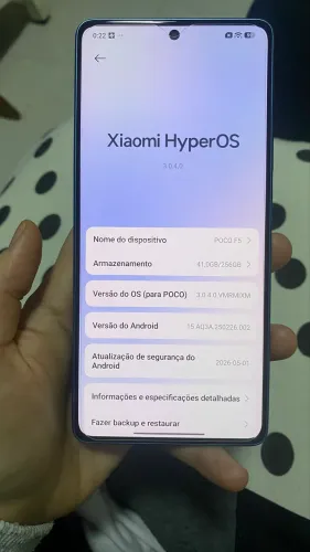 Xiaomi poco f5 128gb ram 256gb memoria entrego zero