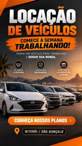 ALUGUEL DE VEÍCULOS!