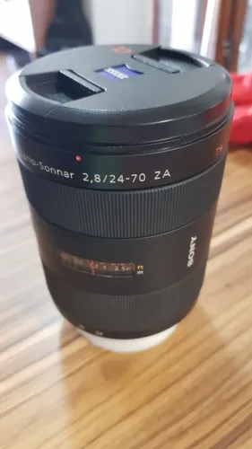 Lente Sony CallZeiss 24/70 2.8F