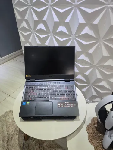 Notebook Acer Nitro 5 54uh Ci5 W11 16gb 1T memória Rtx3050 15.6 Preto/vermelho