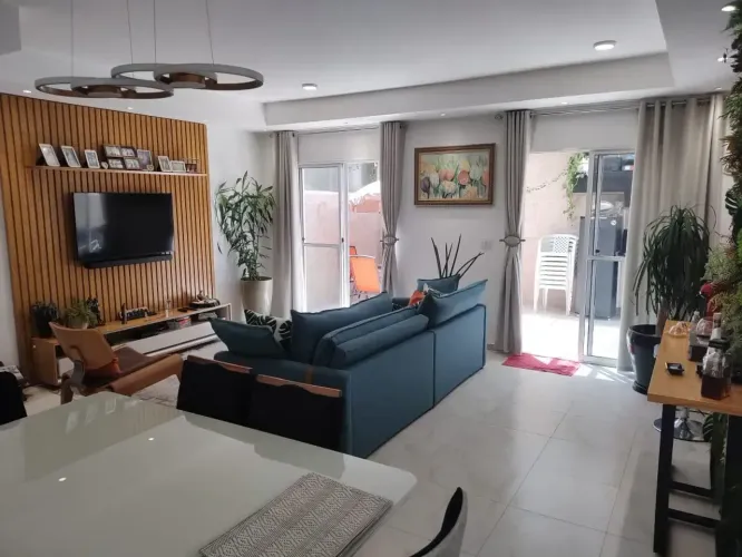 Excelente casa à venda no condomínio Vila das Flores com 4 dormitórios (2 suítes)