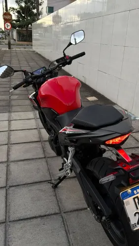 Honda CB500F 2024/2024 1.300 km Zerada mais nova do brasil