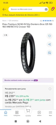 Vendo par pneus Bros ou Crosser .