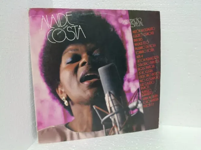 LP Vinil Alaíde Costa - Amiga De Verdade (1988) PAN
