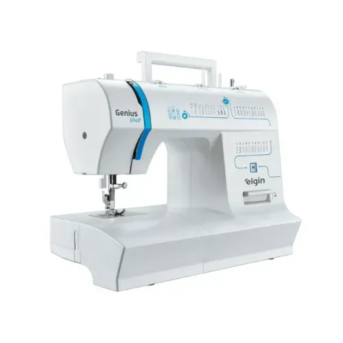 Máquina de Costura Elgin Genius Plus JX-4035 - 31 Pontos - 220V - Estado de Novo