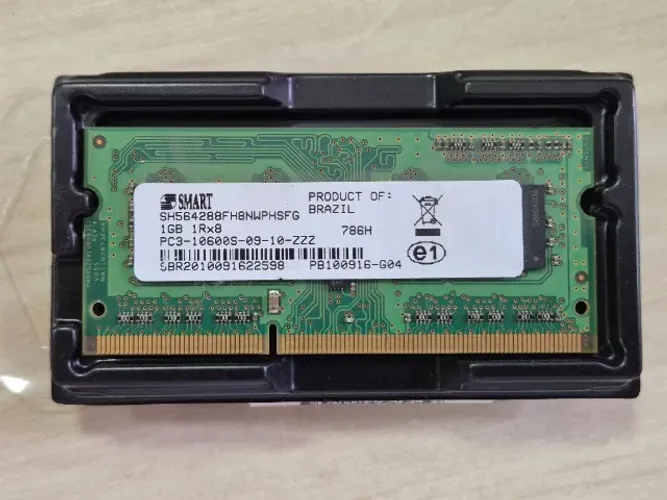 MEMORIA RAM DE 1GB P/ NOTEBOOK / LAPTOP