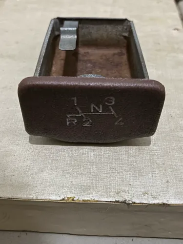 Cinzeiro Marrom Monocromático Original Fusca