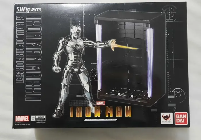 Iron Man Mark 2 II com Hall of Armor SH Figuarts Bandai