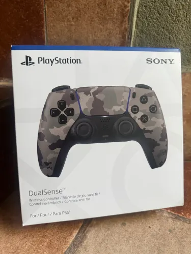 Controle Sony PS5 camuflado PlayStation - lacrado