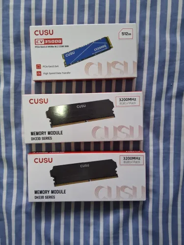 MEMÓRIA RAM 2x 8GB E NVME 512 GB