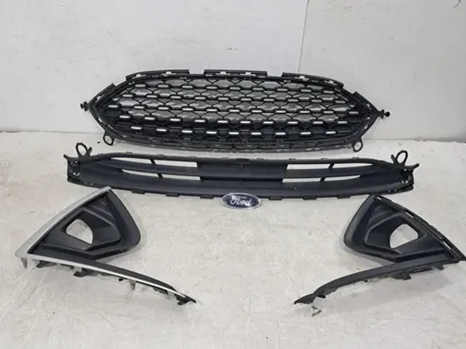 Kit Grade New Fiesta 2018 A 2021 Original Sem Friso 26500 Preto Fosco