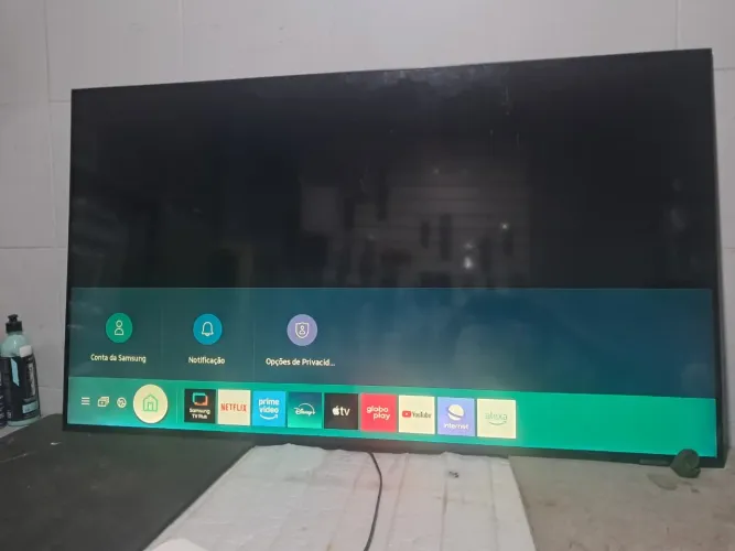 Tv Samsung 55 qled com detalhes