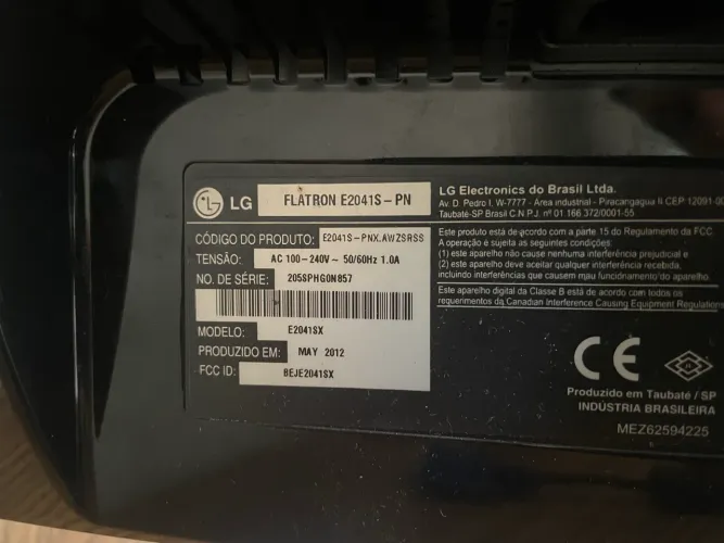 Monitor LG Flatron E2041