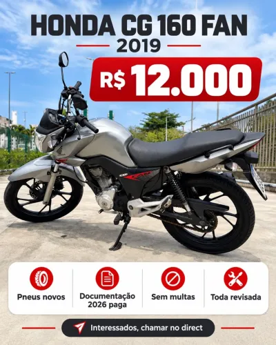Honda CG 160 FAN Flex 2019