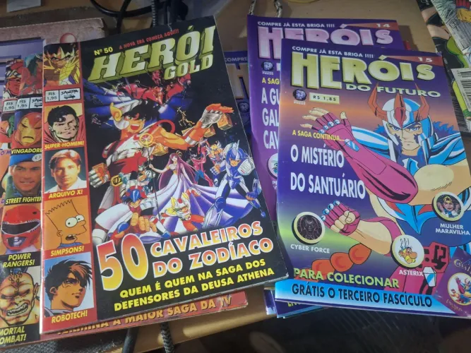 Lote de revistas herói
