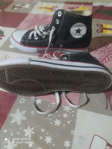 Tênis usado uma vez.. *