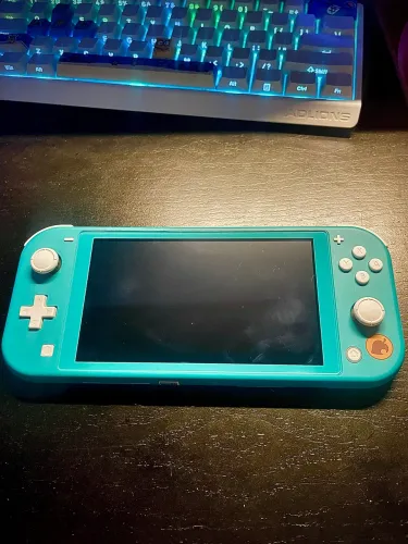 Nintendo Switch Lite Edição Animal Crossing  Desbloqueado + Jogos! SD 256GB