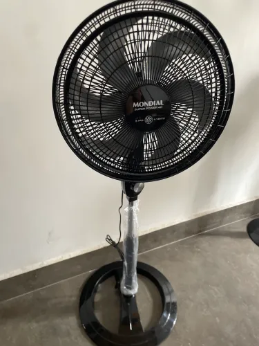 Ventilador Mondial Turbo 110 volts Preto (Novo)