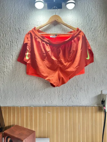 Short Nike Aeroswift Laranja Corrida G Original