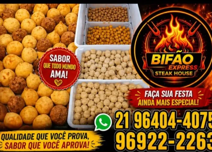 Salgados para eventos ou revenda