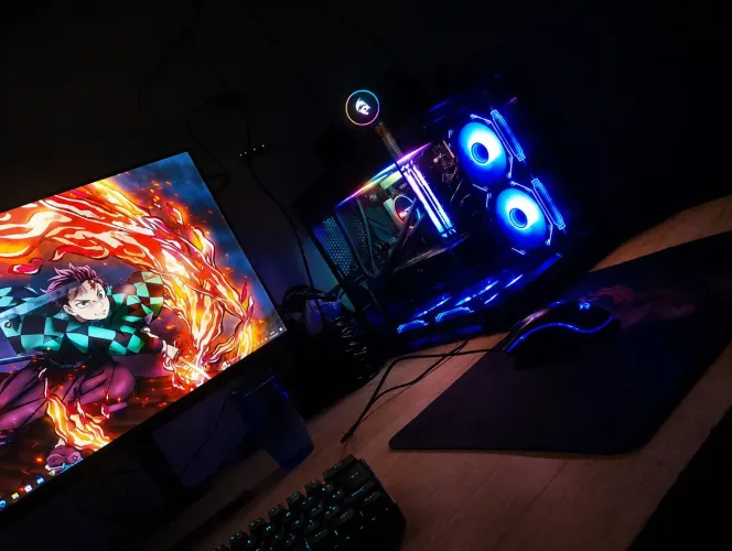 PC Gamer Completo RGB - i5 12600KF + Placa de Vídeo + 16GB RAM