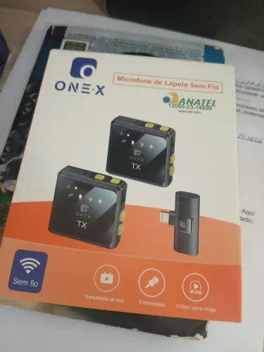 Microfone de la pela sem fiu 