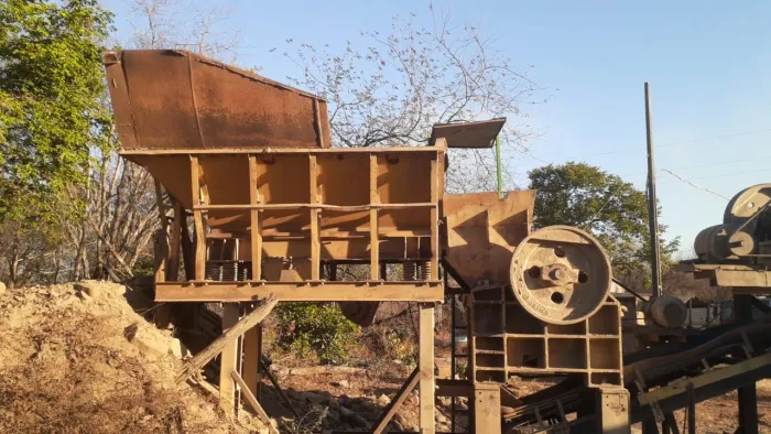 Britador planta móvel