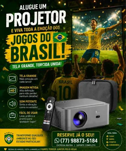 Aluguel de Projetor