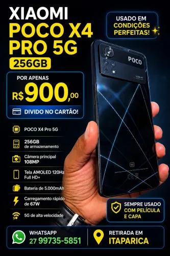 Xiaomi POCO X4 PRO 5G 256gb