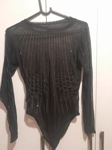 Boddy de tule e Renda