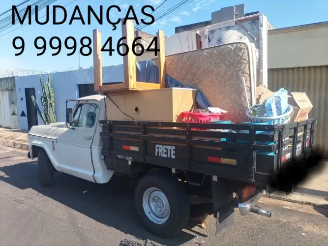 Frete de mudança em Uberlândia.