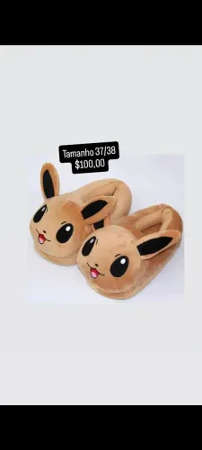 Pantufas pokémon nova 37/38