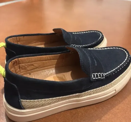 Mocassim Loafer Masculino Camurça