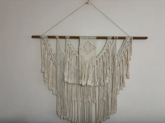 Painel macrame 