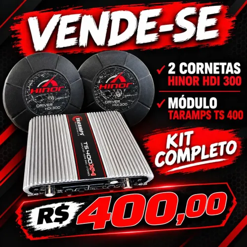 Vendo TS 400 e 2 Cornetas HDI 300 hinor