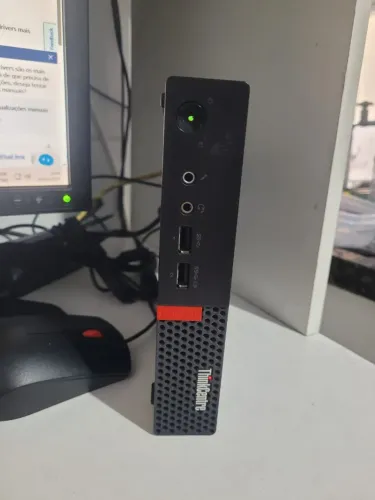 Mini PC Lenovo M710q * SSD 256GB nvme * 8GB Memória DDR4 * I3 7100t