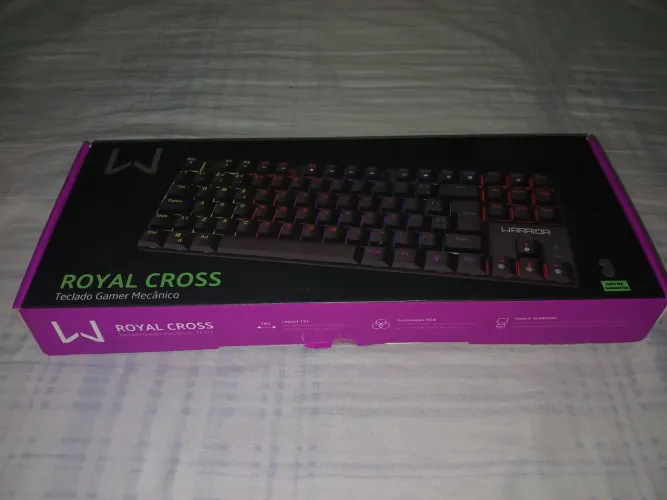 Teclado Gamer Mecânico Warrior Royal Cross