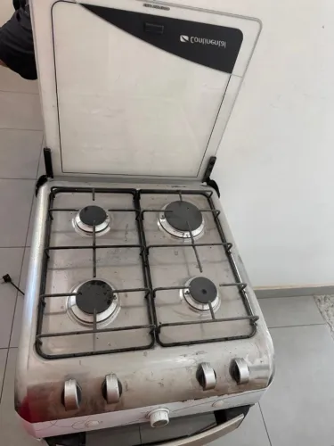 Fogão Elétrico 4 Bocas Usado Funcionando Continental Barato