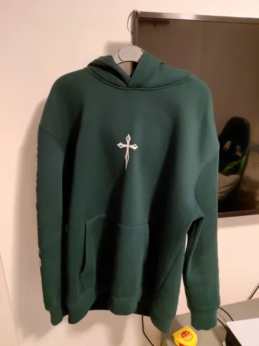 Moletom verde estilo chrome hearts NOVO