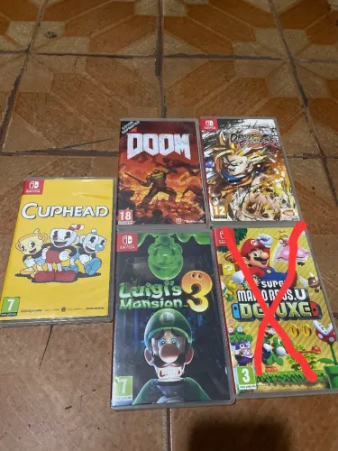 Jogos de Nintendo switch