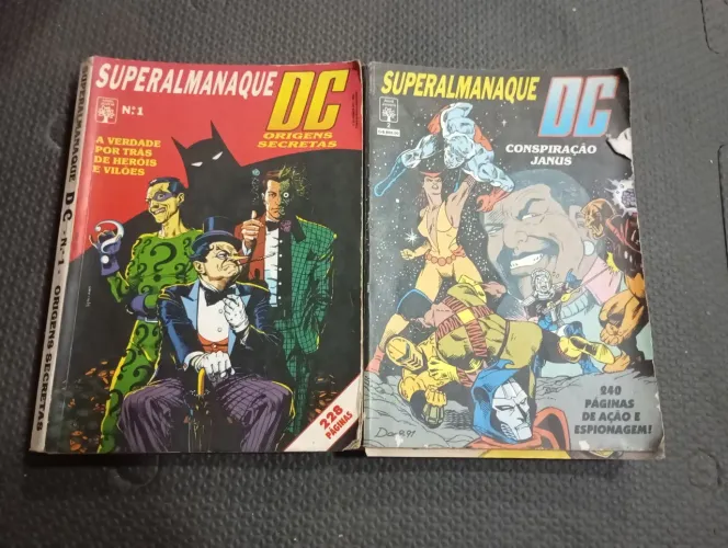 Hq Super Almanaque DC 1 e 2