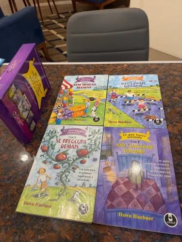 Coleção livros infantis para psicólogos