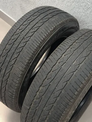 2 Pneus 225/65 R17 Bridgestone - Para Estepe ou Uso Urbano